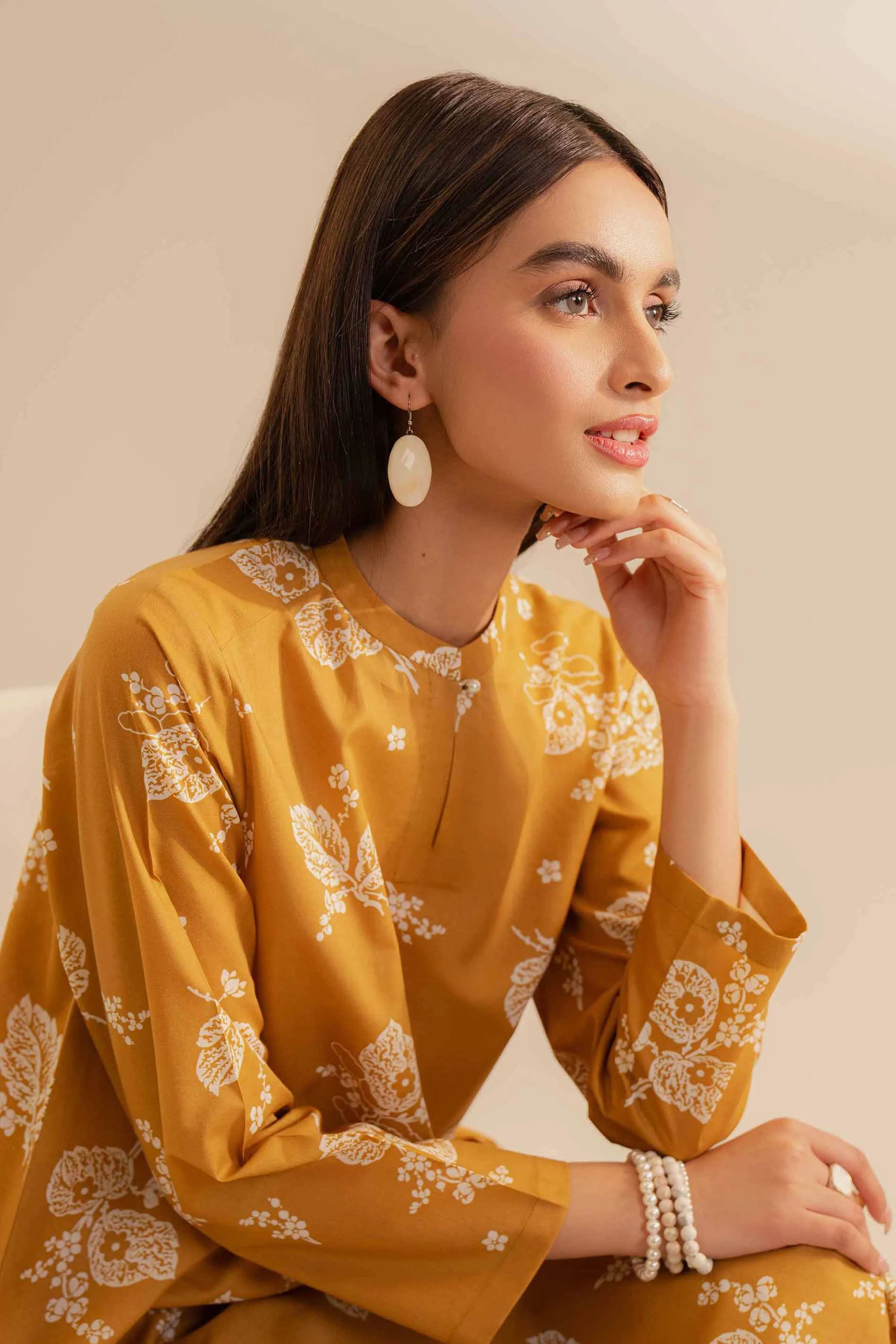 2 Piece -  Printed Suit - PE24-323