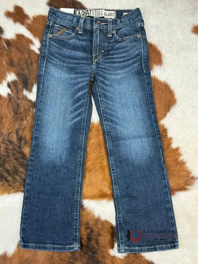 ARIAT JEAN KIDS RELAXED FIT B4 STR LEGACY BOOT JEAN CHIEF