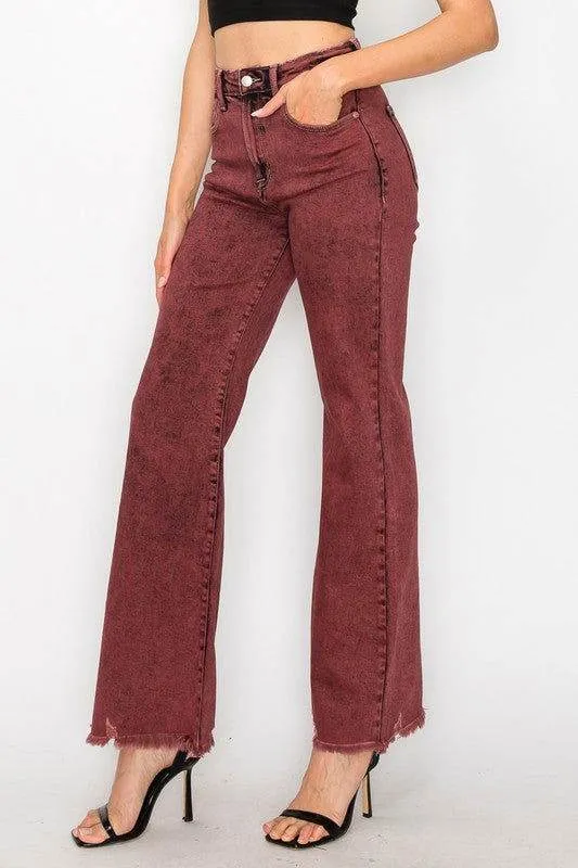 Artemis Vintage High Rise Flared Leg Jeans