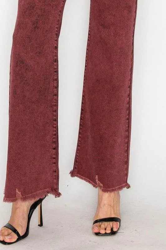 Artemis Vintage High Rise Flared Leg Jeans