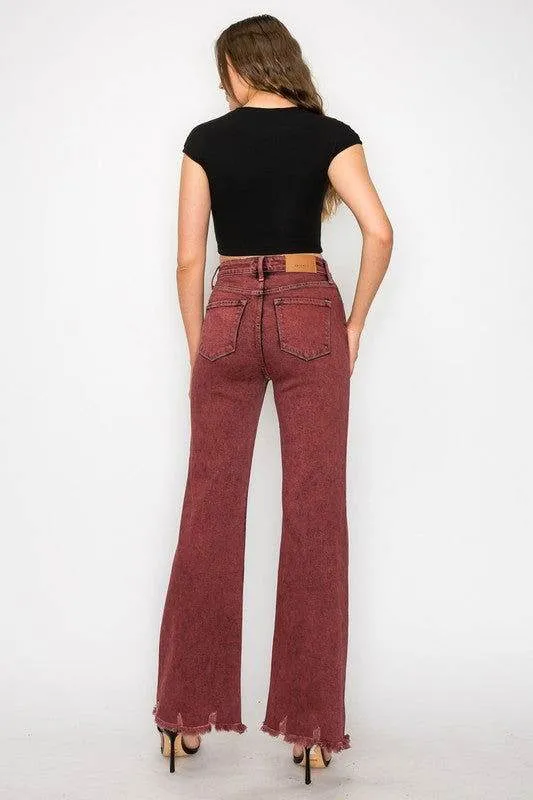 Artemis Vintage High Rise Flared Leg Jeans