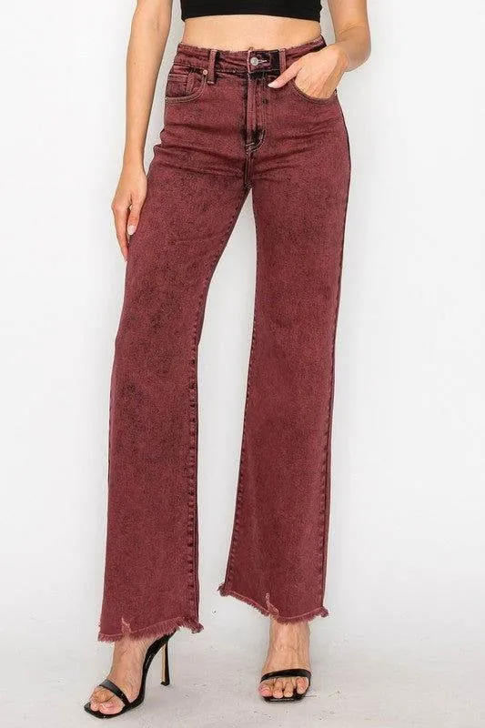 Artemis Vintage High Rise Flared Leg Jeans