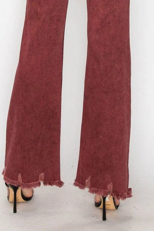 Artemis Vintage High Rise Flared Leg Jeans