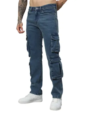 BAGGY EIGHT POCKETS JEANS