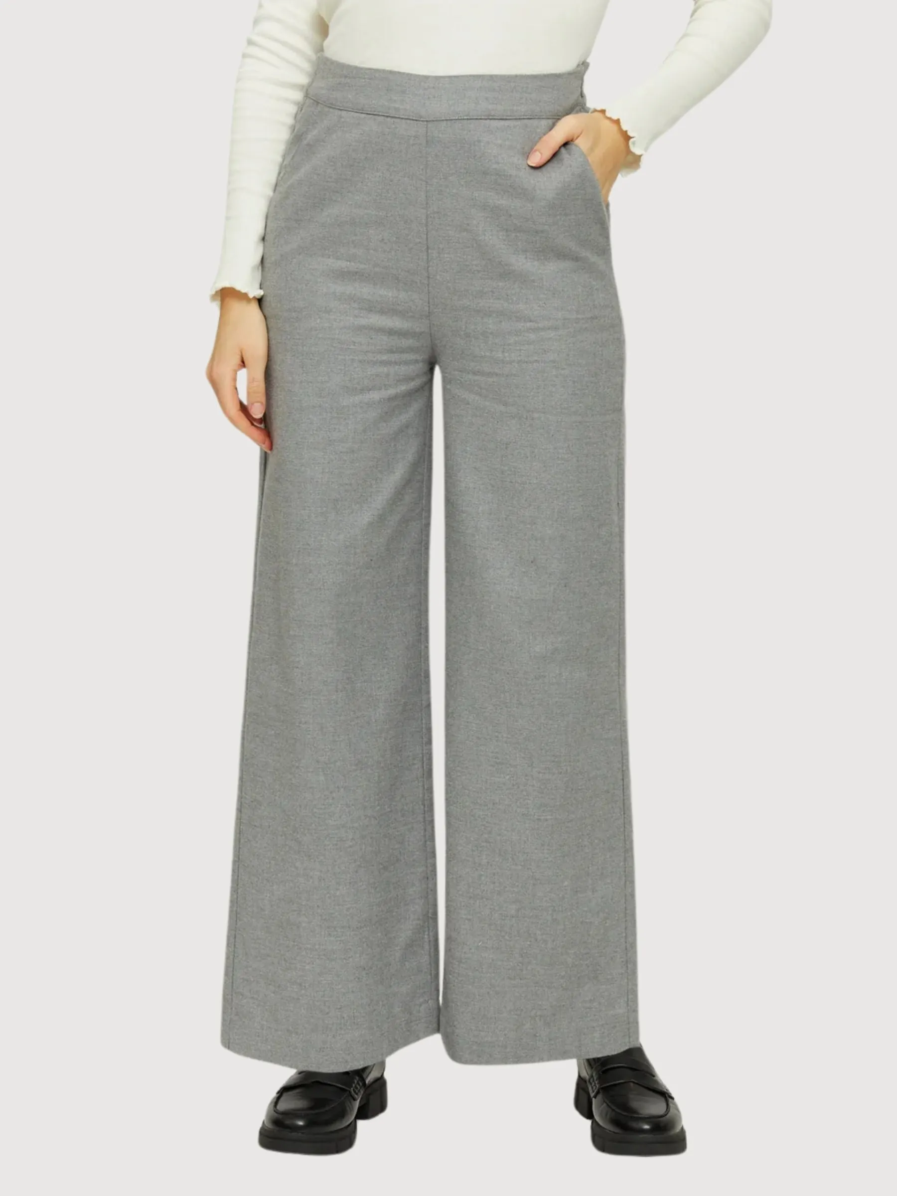 Barana Pants Grey Melange | Mazine