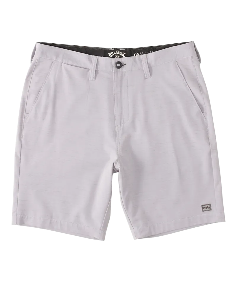 Billabong Mens Crossfire Slub Mid Walkshorts