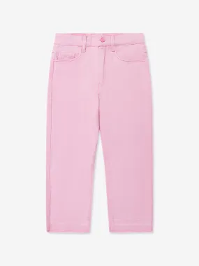 Billieblush Girls Twill Trousers in Pink