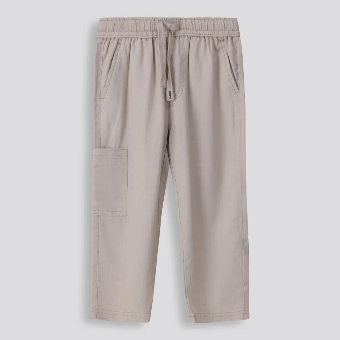 Boys Pull-On Pants _ 153126 _ Biscuit
