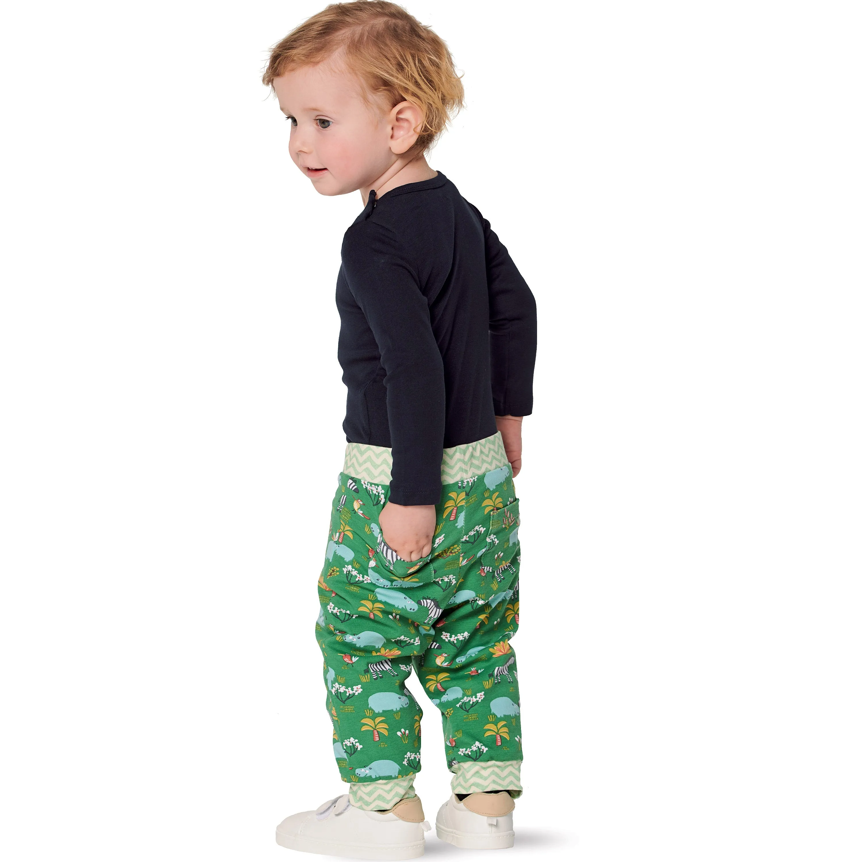 Burda Pattern 9293 Babies' Jacket – Trousers or pants – Reversible