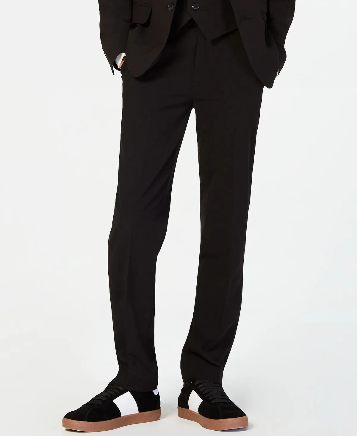 Calvin Klein Big Boy Slim Fit Stretch Pants