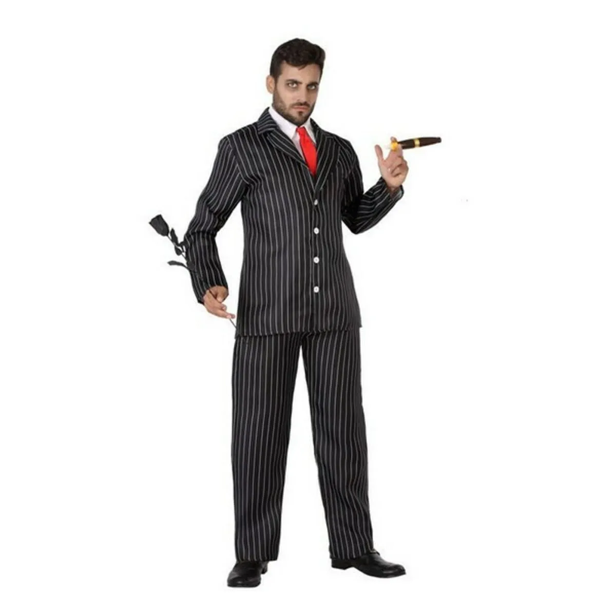 Costume for Adults Black XS/S gangster