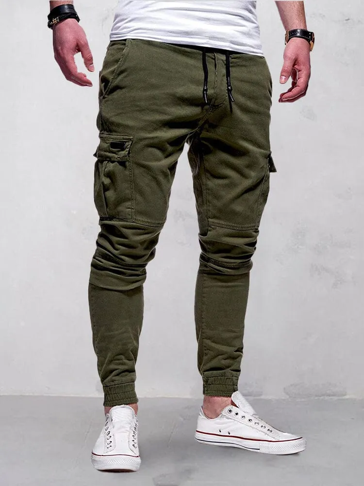 Drawstring Beam Feet Pants