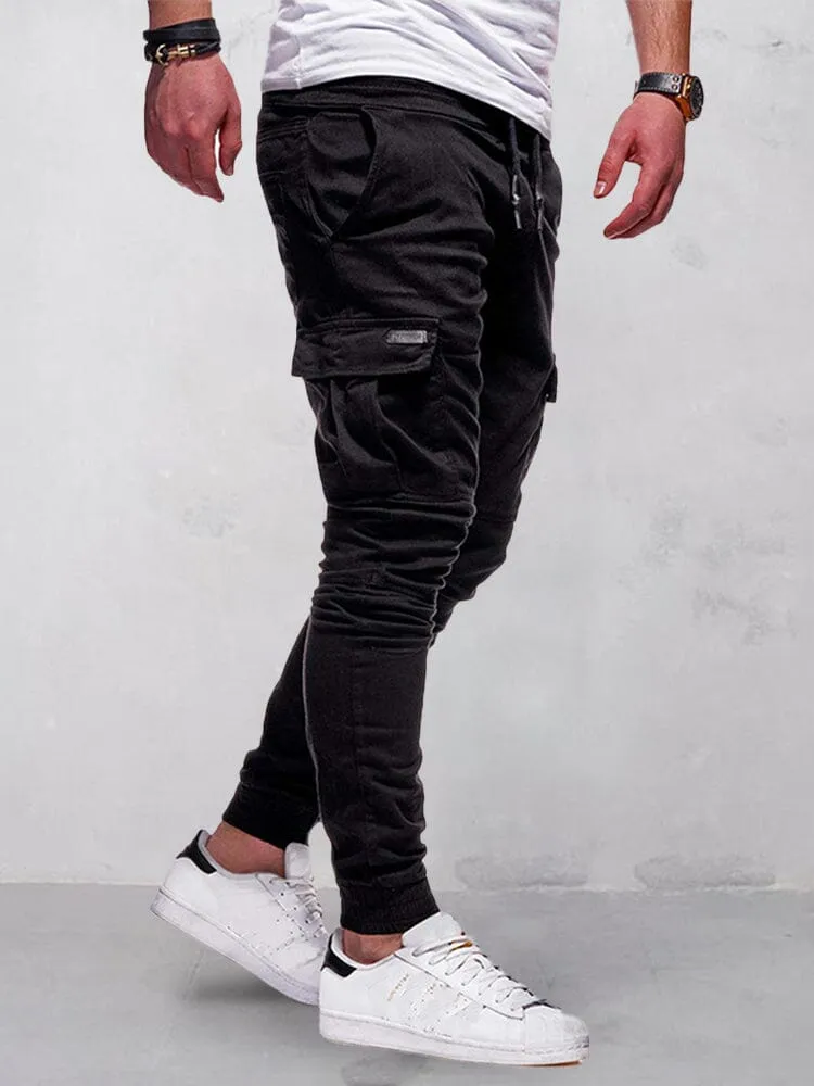 Drawstring Beam Feet Pants