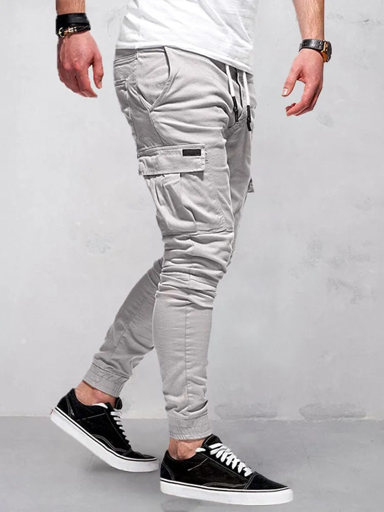 Drawstring Beam Feet Pants