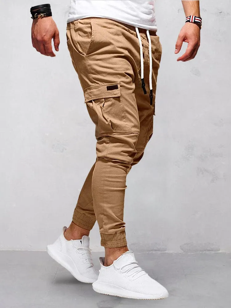 Drawstring Beam Feet Pants