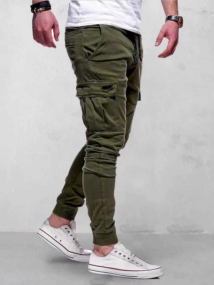 Drawstring Beam Feet Pants