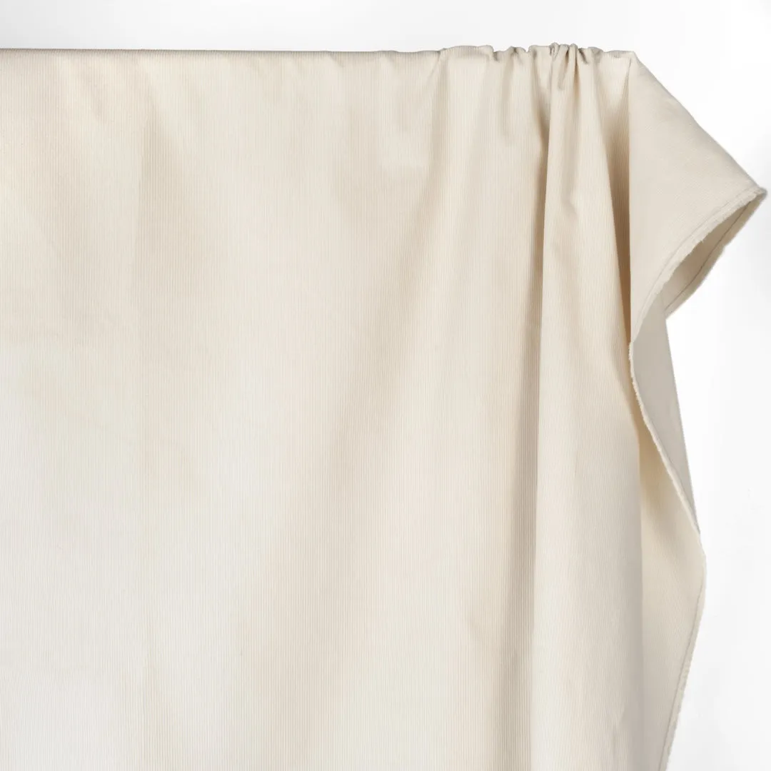 Fine Cotton Corduroy -  Ivory