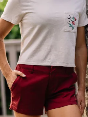 Frochickie Shorts - Bark Brown