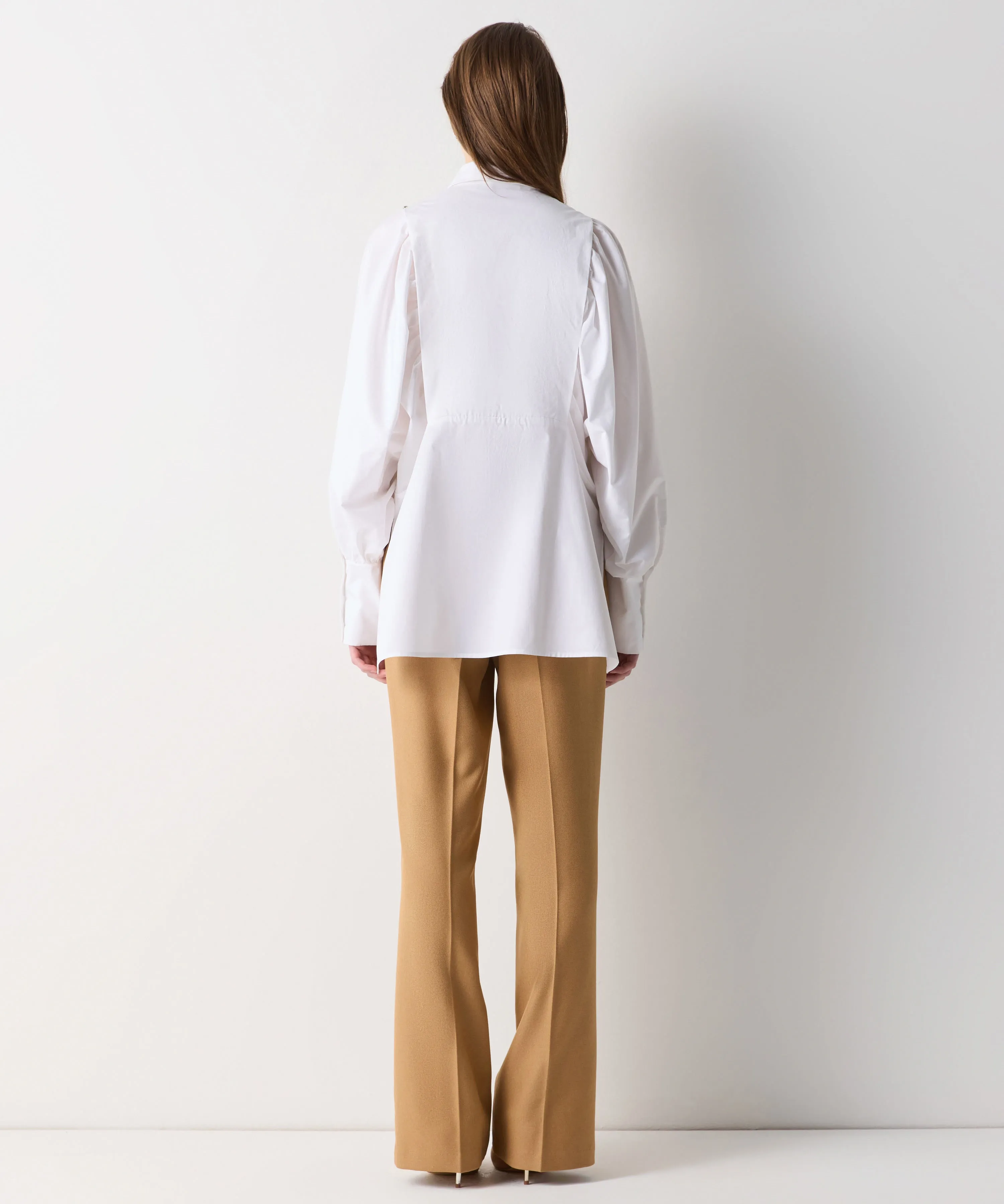 Ipekyol Embroidered Poplin Shirt Off White