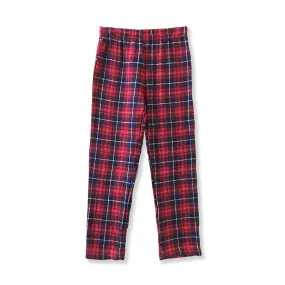 Kids Cotton Flannel Soft Brushed Lounge Pajama Pants