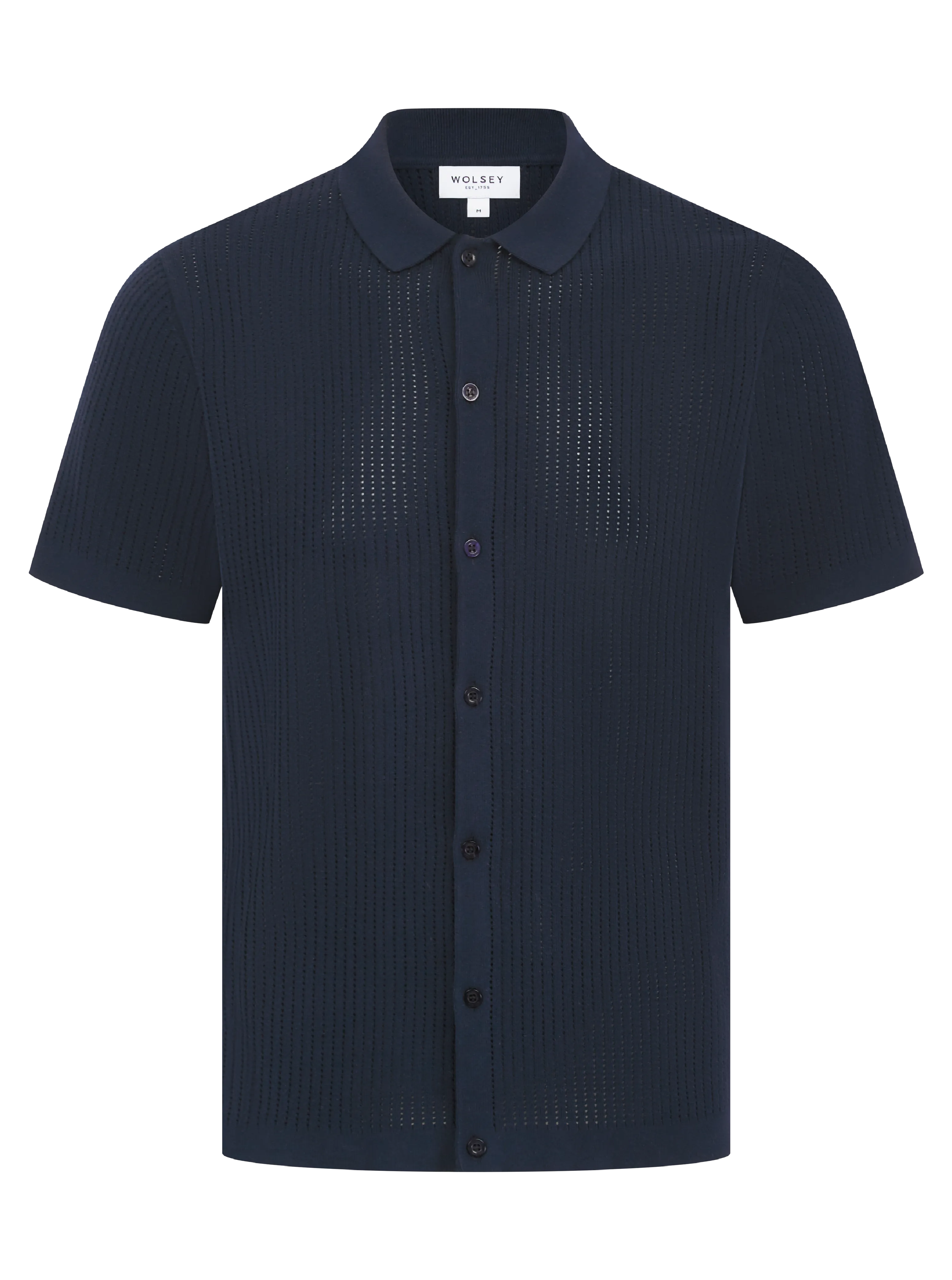 Knitted Button Through Shirt