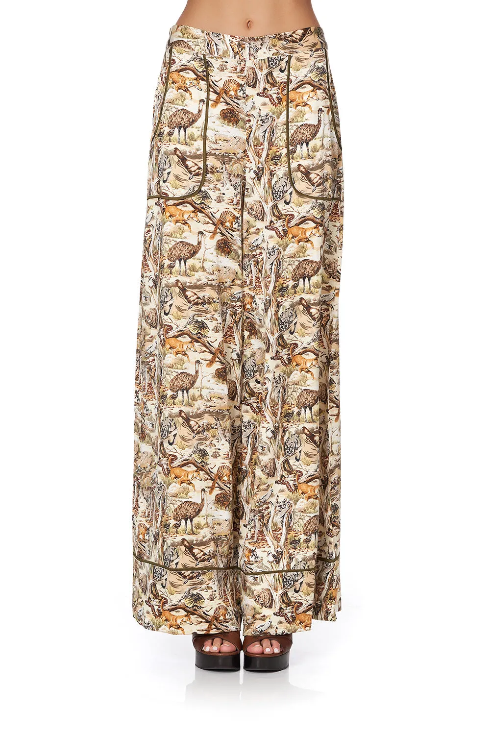 LOUNGE TROUSER WITH CUFFS BUSH DOOF