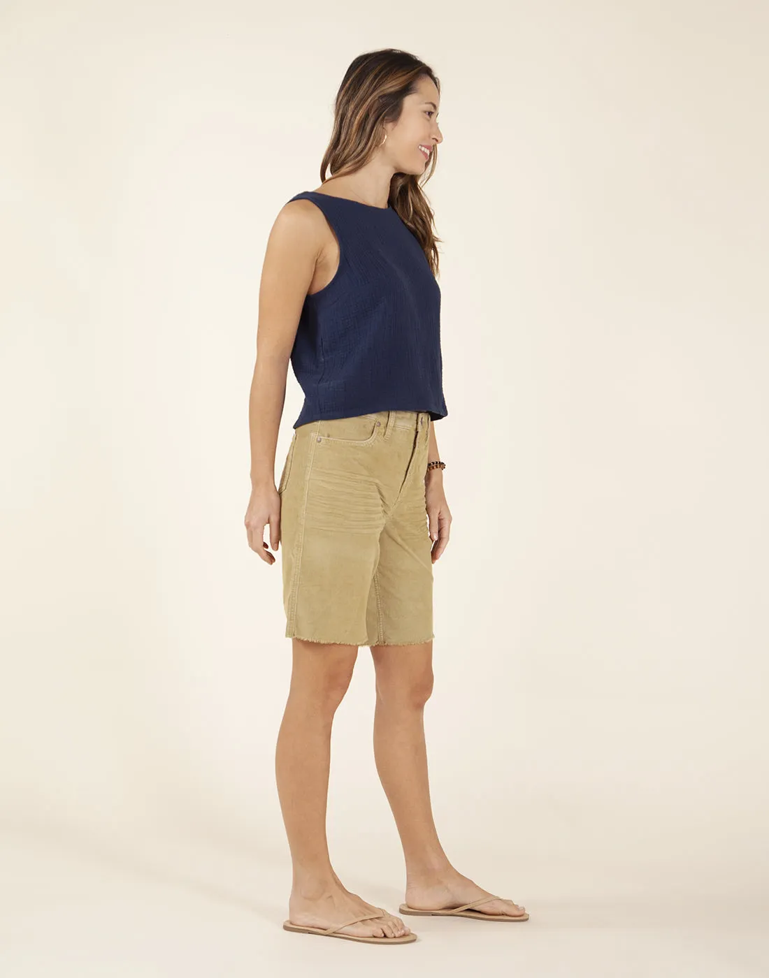 Oahu Hi Rise 10" Short: Cumin - FINAL SALE