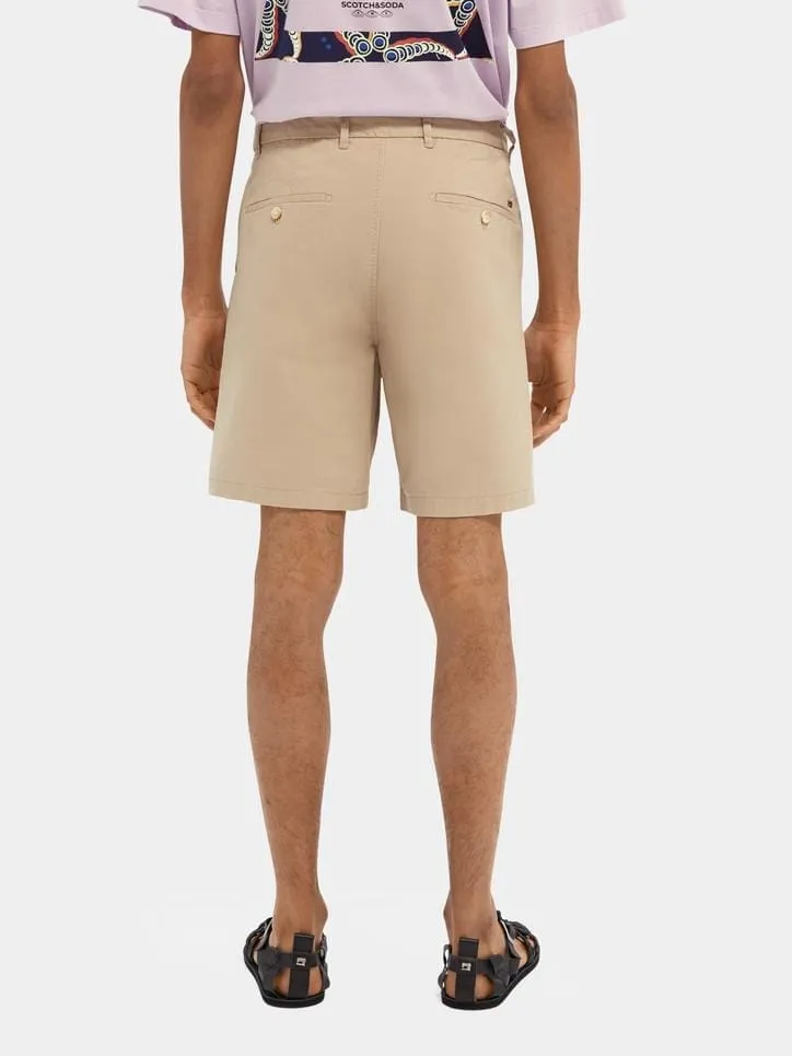 Scotch & Soda Stuart Classic Pima Cotton Short - Sand