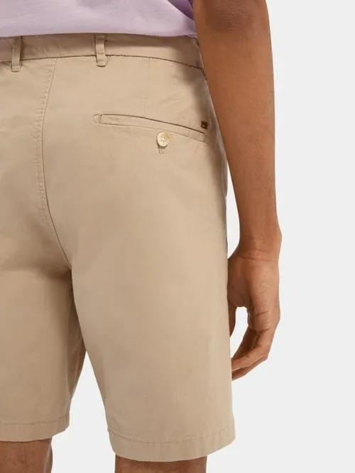 Scotch & Soda Stuart Classic Pima Cotton Short - Sand