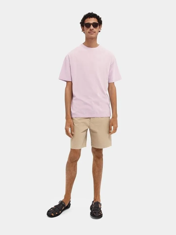 Scotch & Soda Stuart Classic Pima Cotton Short - Sand