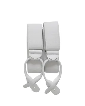Suspenders - White