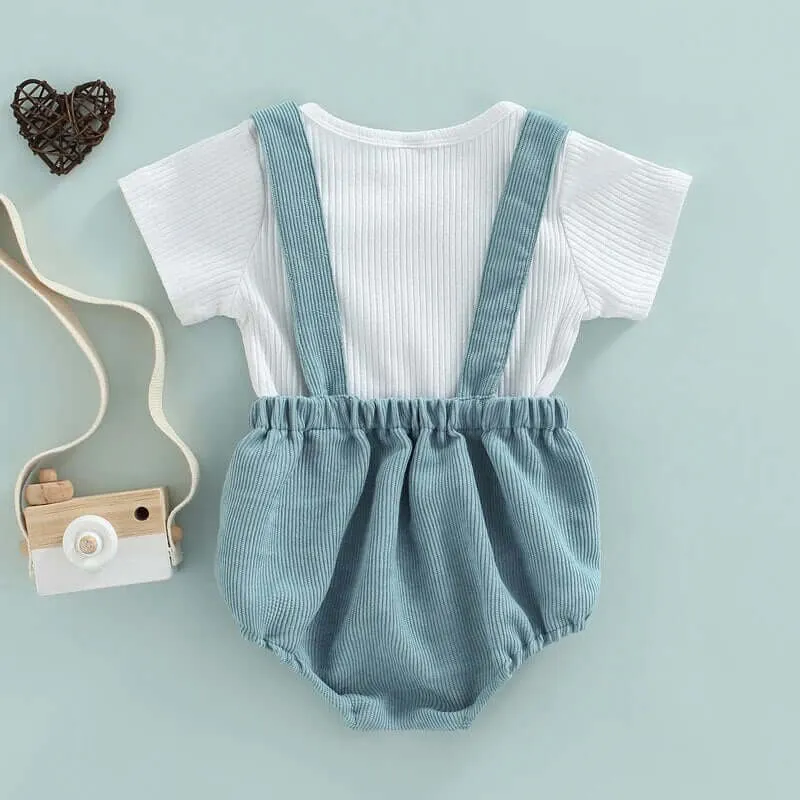 Taylor Corduroy Romper Set
